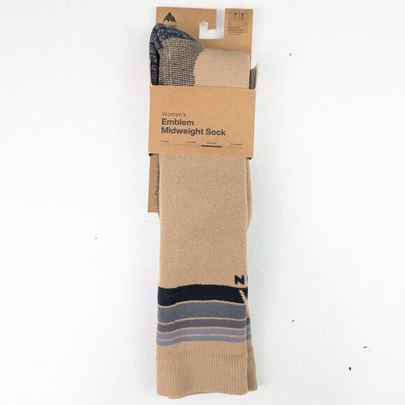 Burton Women's Emblem Midweight Socks - M/L (7-10) - Picture 1 of 5